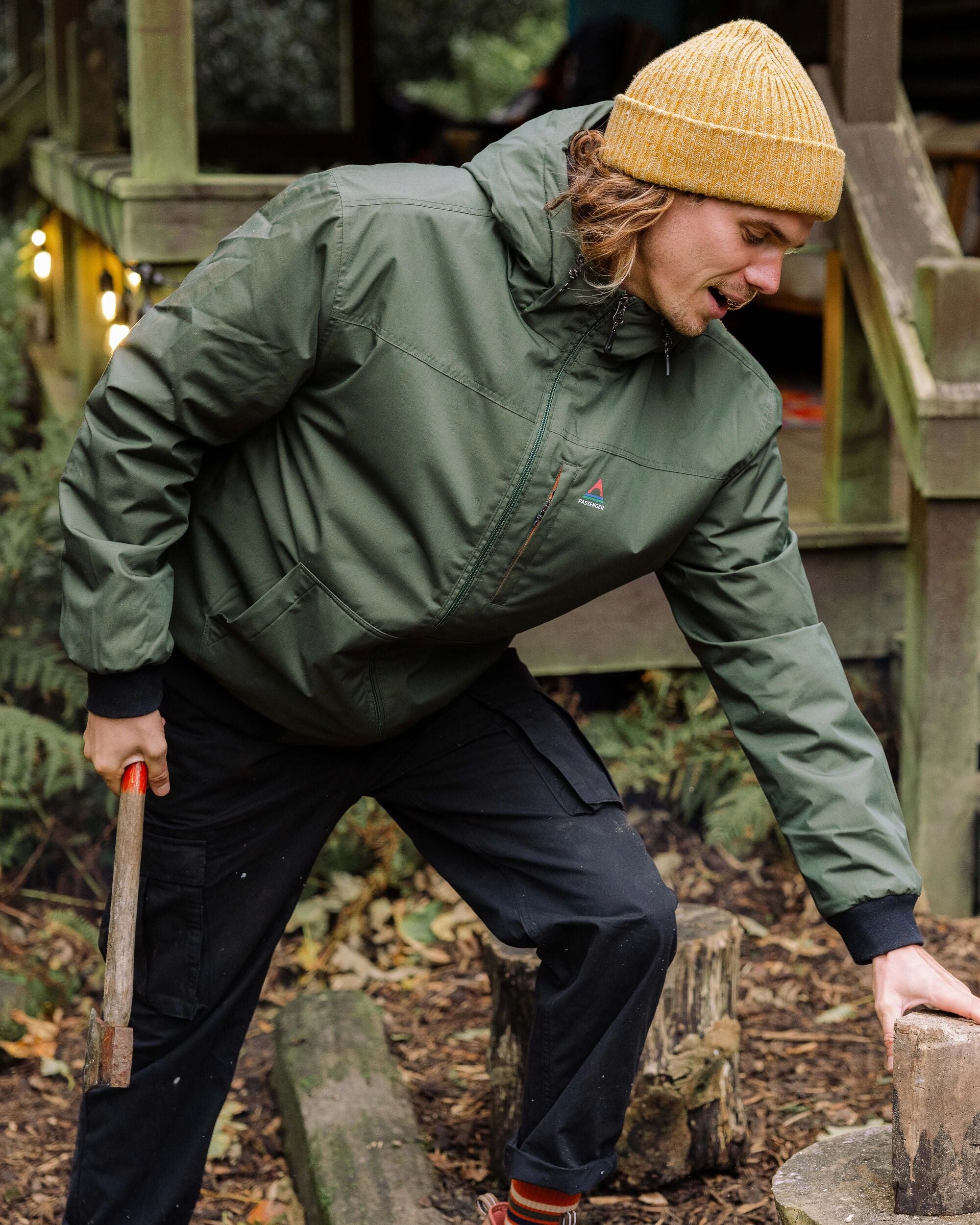 Bundoran Recycled Jacket - Fir Tree - Lifestyle