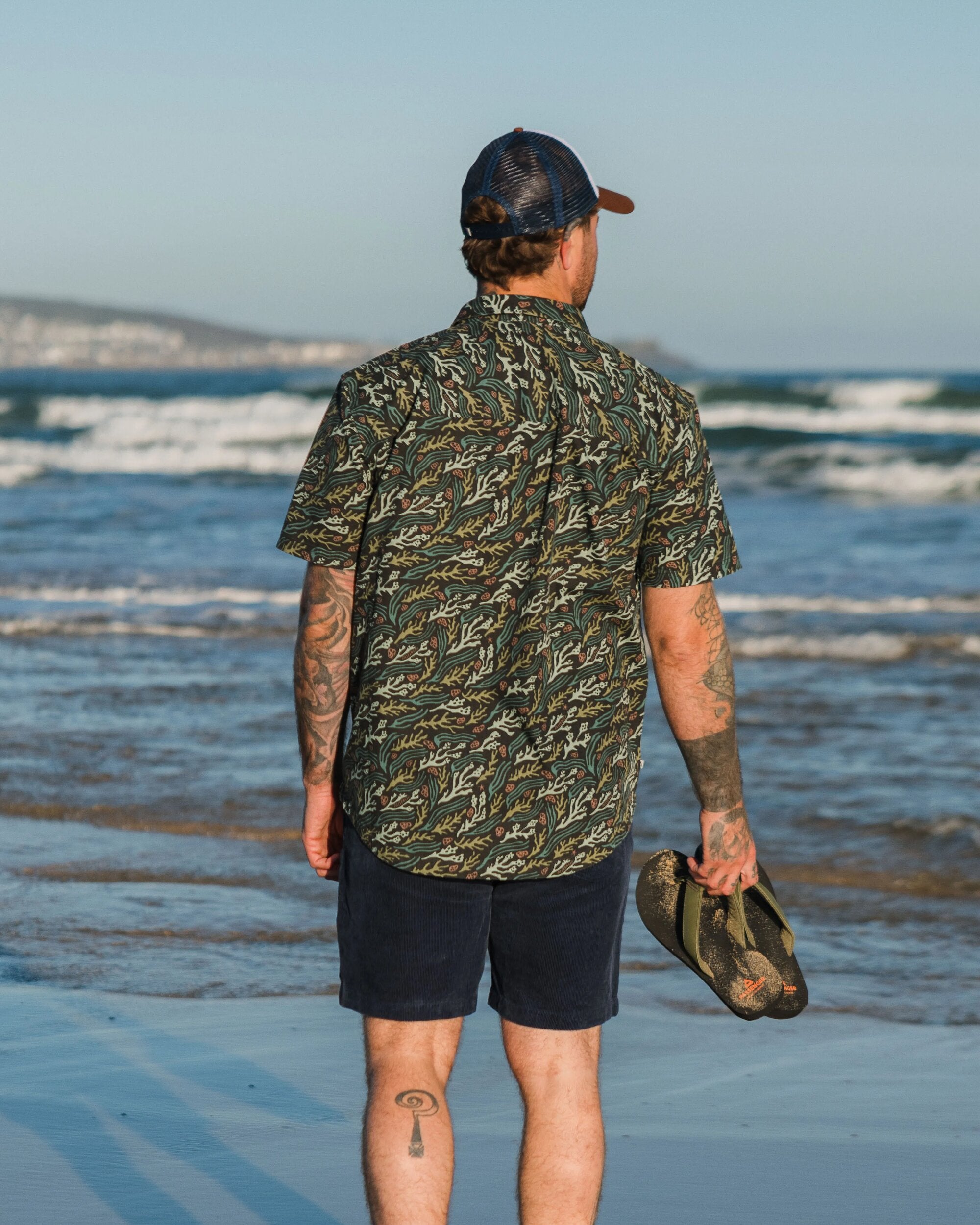 Way Ripstop Short Sleeve Shirt - Ocean Current Black - Lifestyle