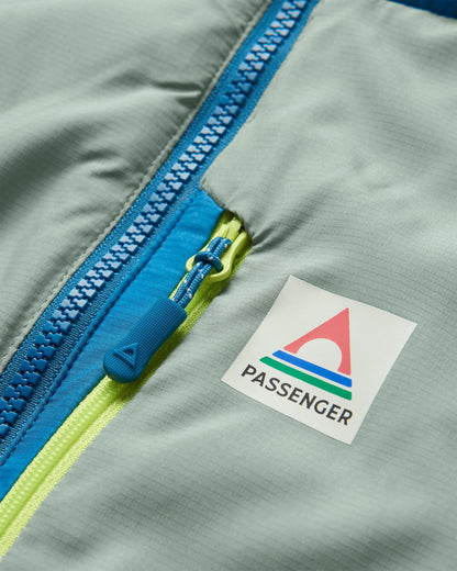 Shasta Light Thermore® Insulated Jacket - Pistachio/Blue Steel