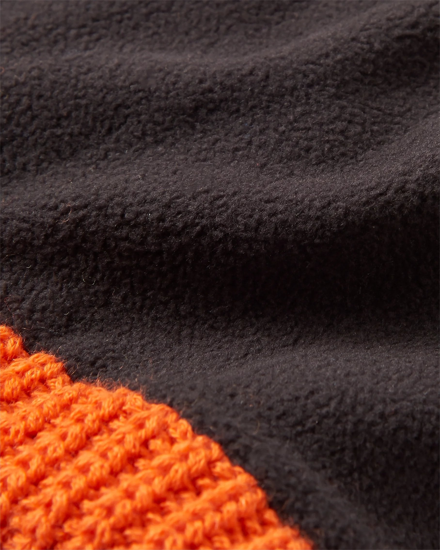 Beechwood Fleece Lined Recycled Beanie - Burnt Orange - Flatlay