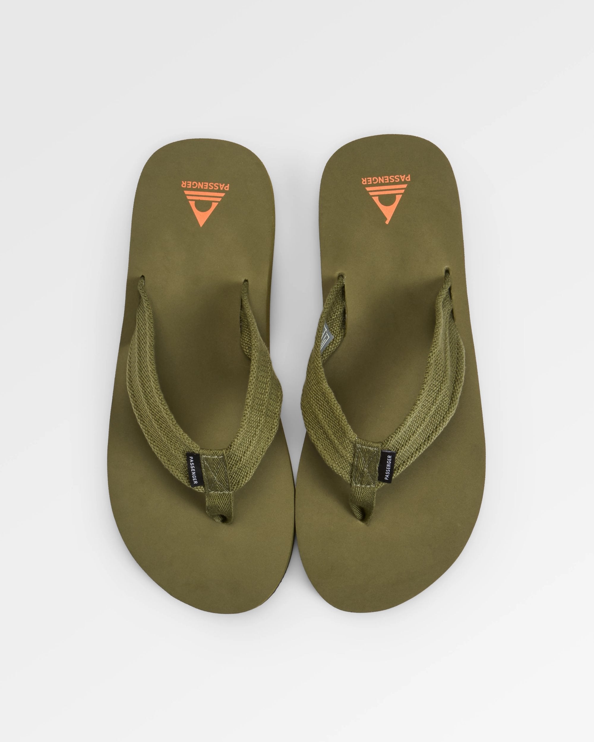 Santos Flip Flop 2.0 - Khaki - Flatlay