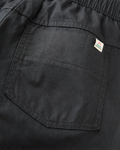 Talis Light Casual Trouser - Black - Flatlay