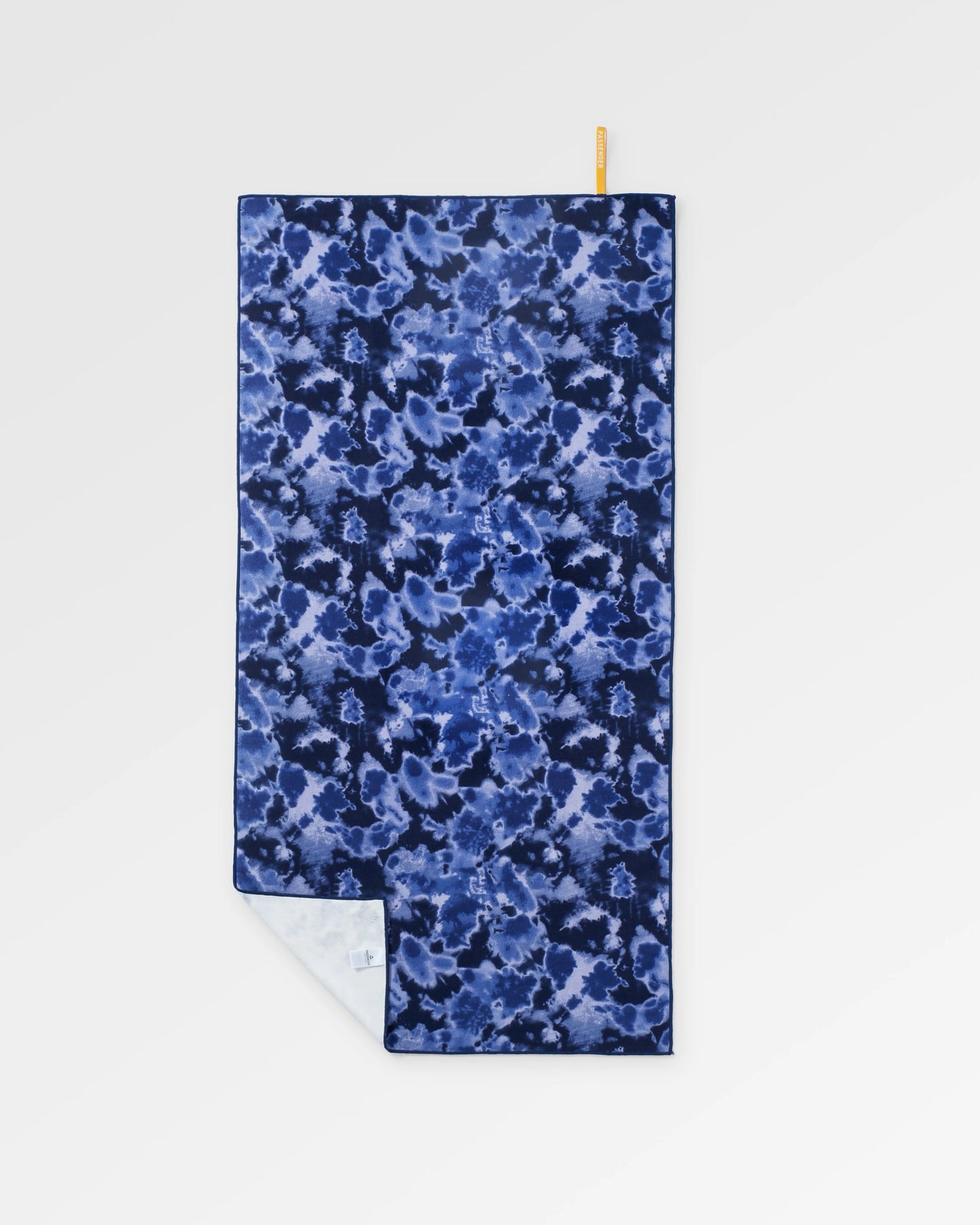 Travel Recycled Quick Dry Towel - Tie Dye Dark Denim