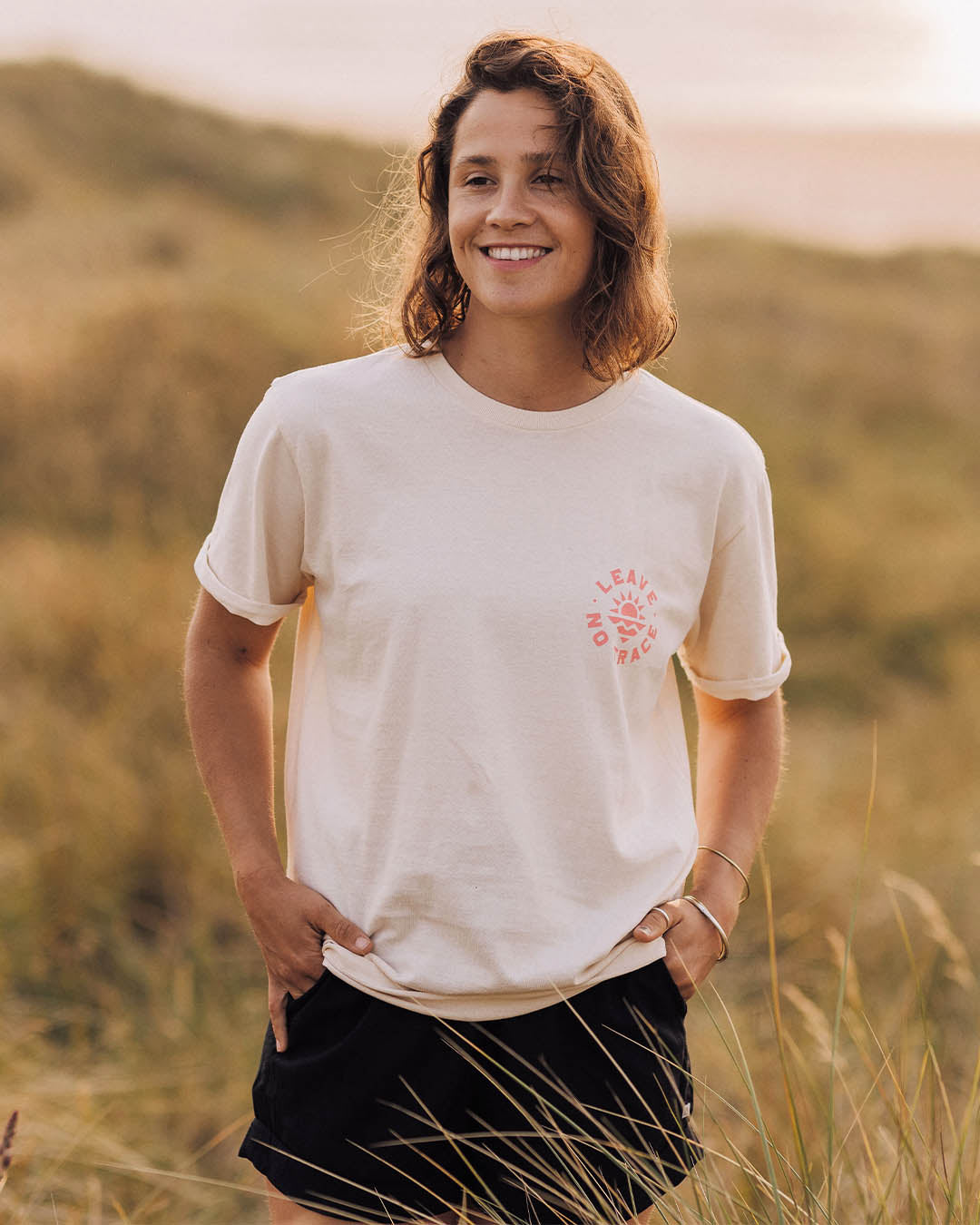 Wildly Recycled Cotton T-Shirt - Birch