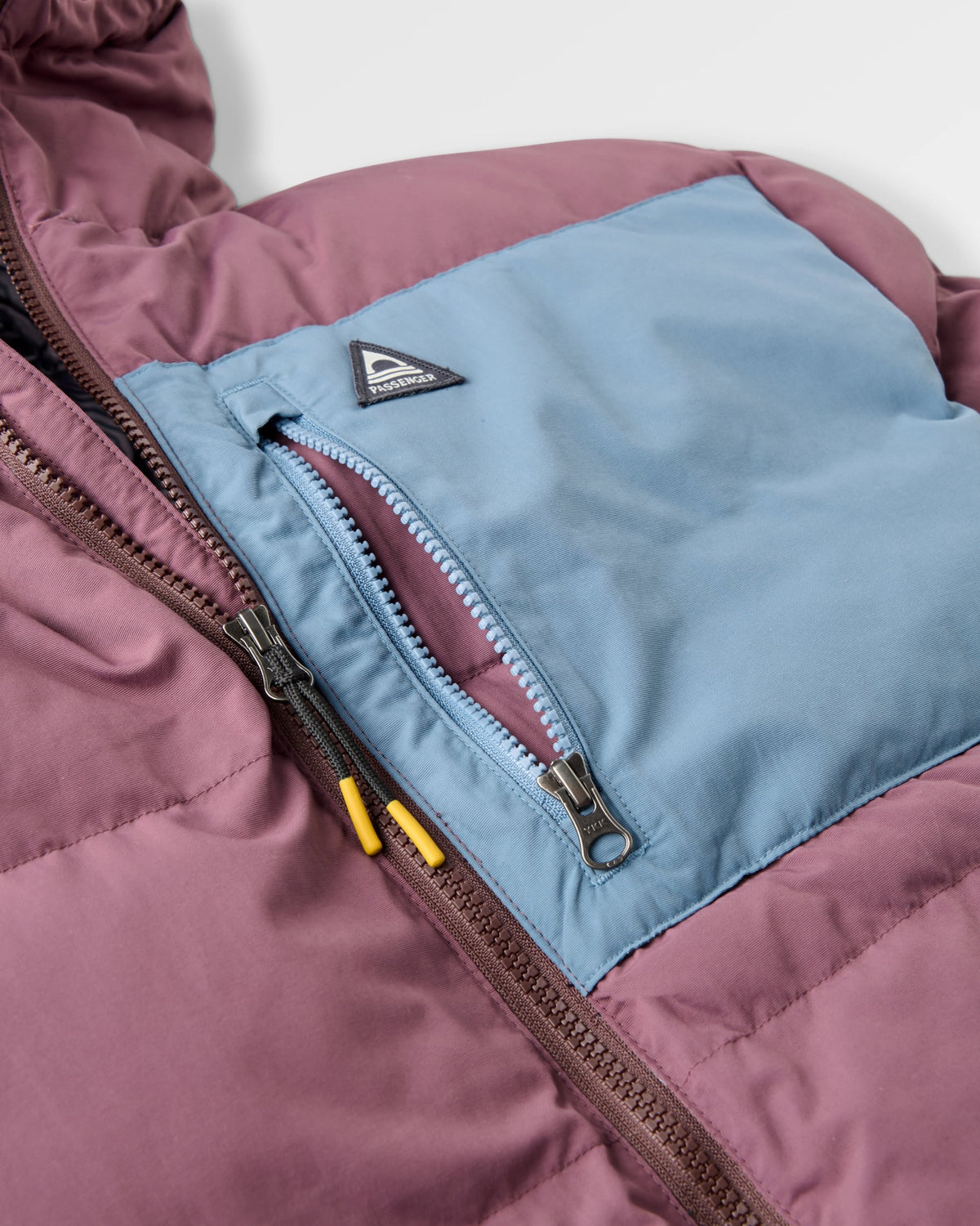 Oceanic Heavyweight Insulated Full Zip Jacket - Brambleberry - Flatlay
