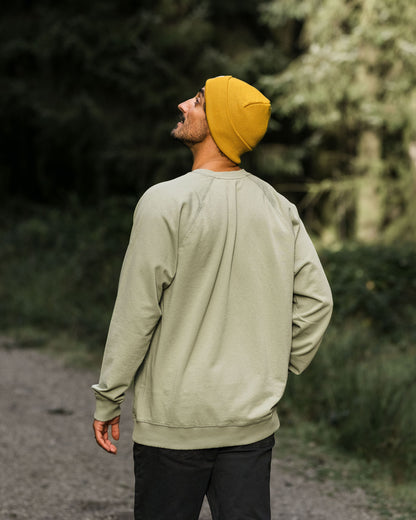 Heritage Recycled Cotton Sweatshirt - Pistachio