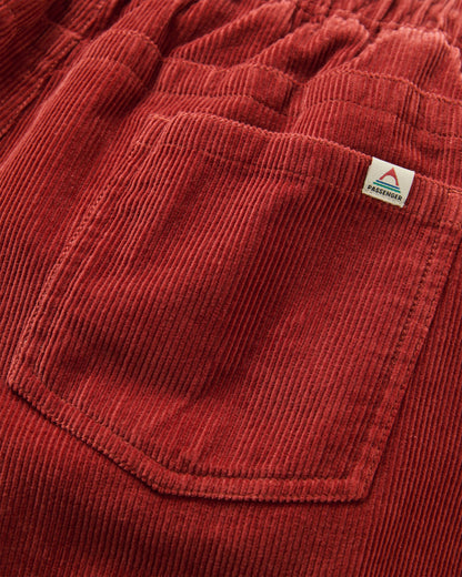 Drifter Cord Short 2.0 - Redwood - Flatlay