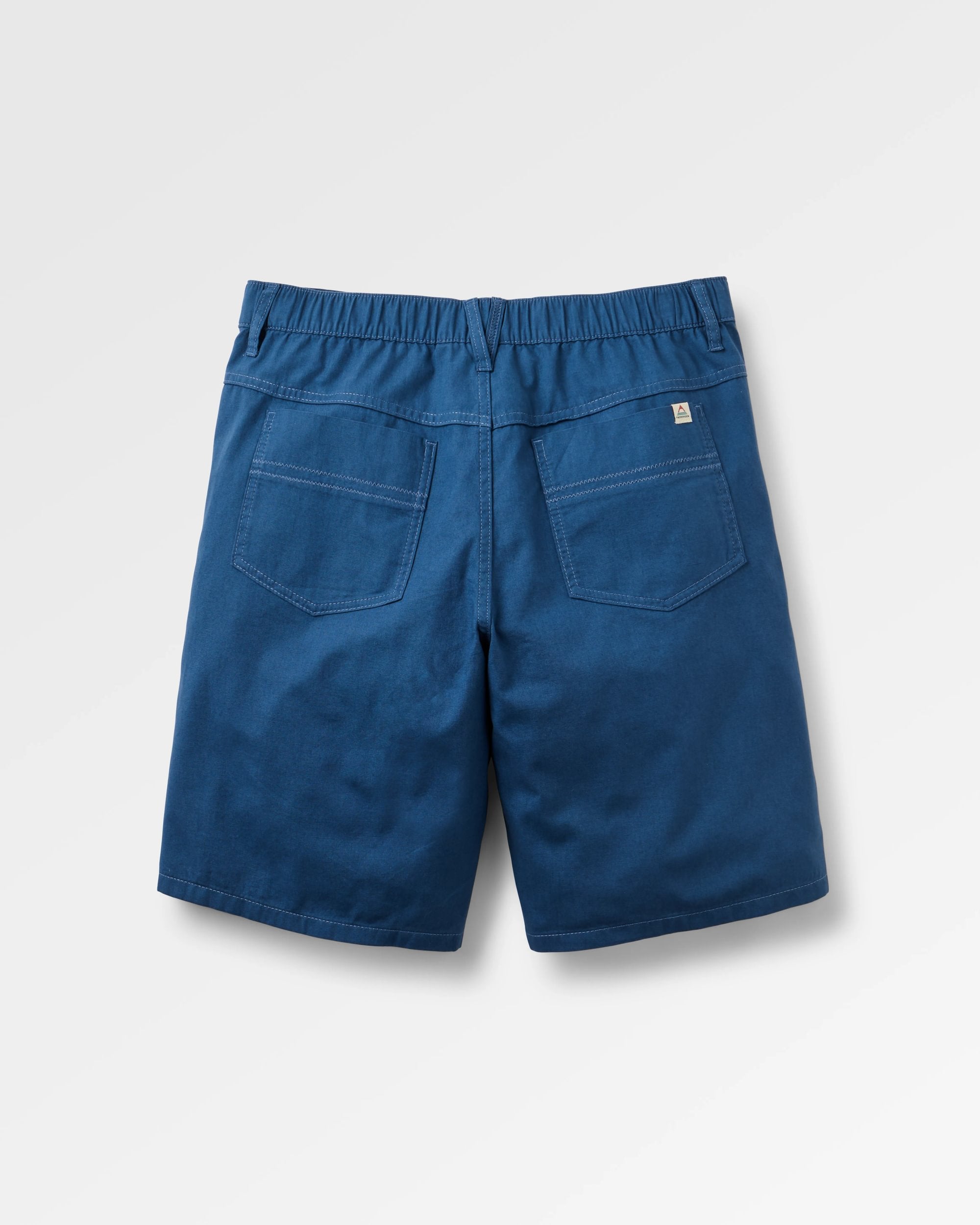 Lani Light Cotton Short - Dark Denim - Flatlay