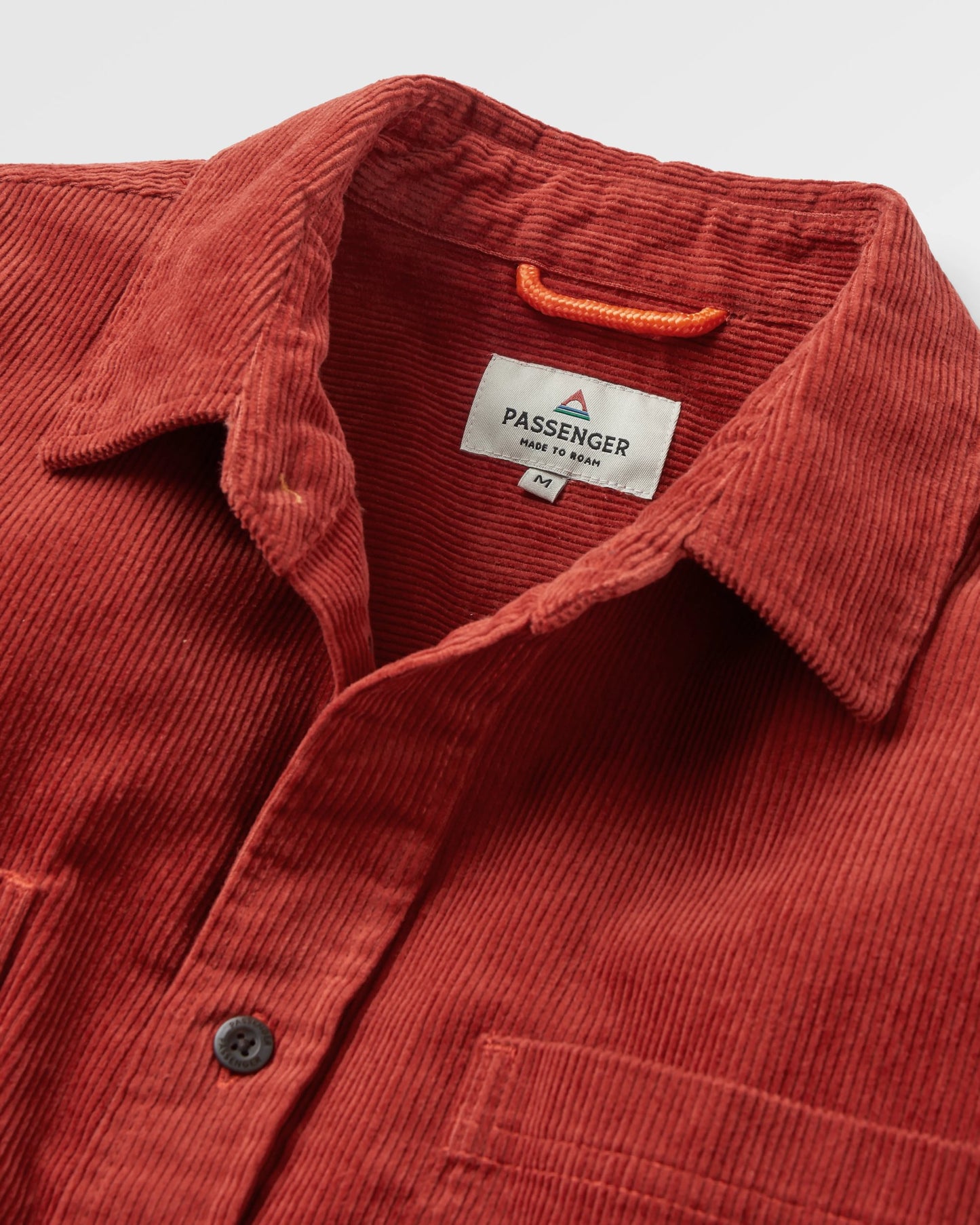 Backcountry Cord Shirt - Red Ochre