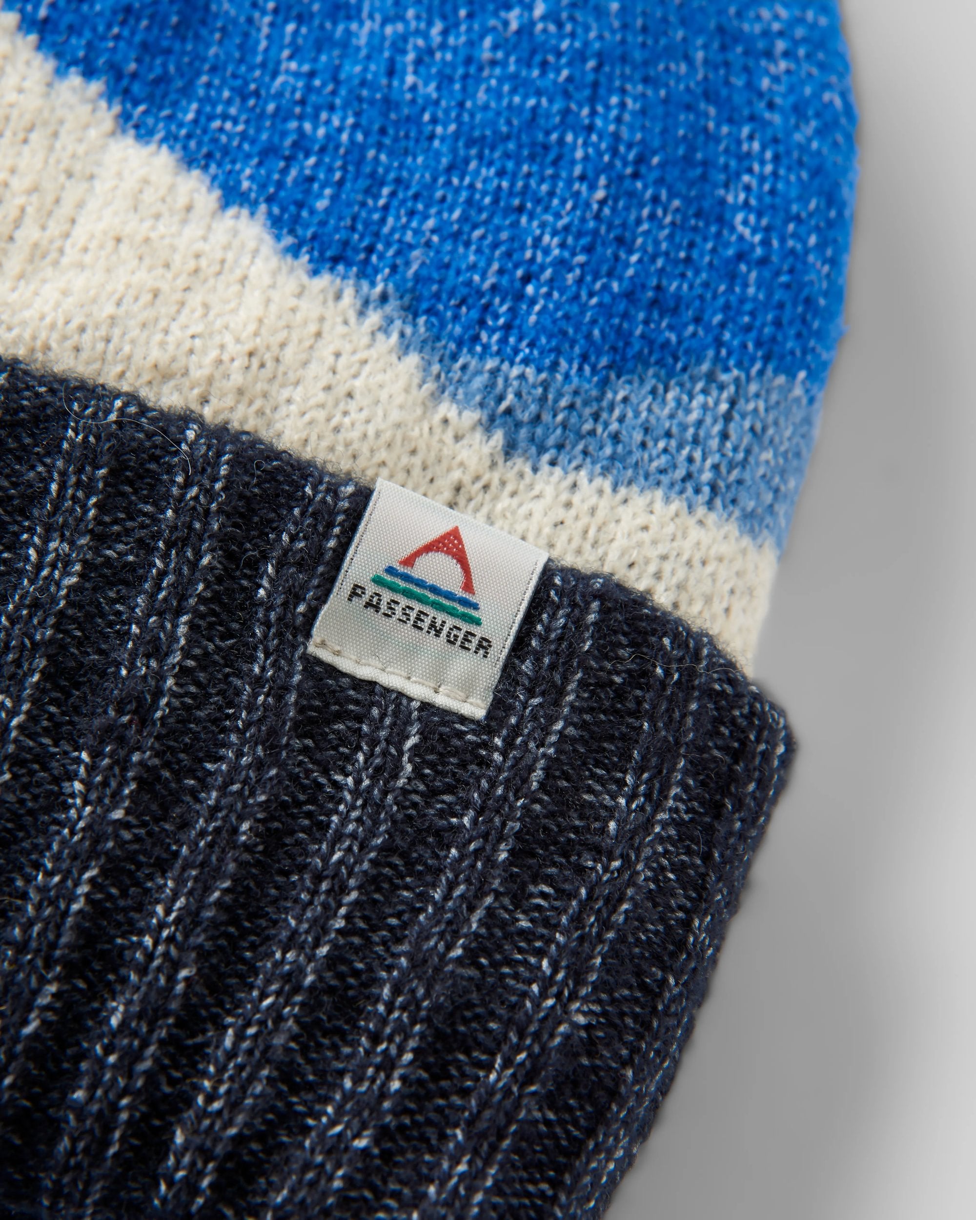 Scenic Recycled Bobble Hat - Scenic Orange - Flatlay