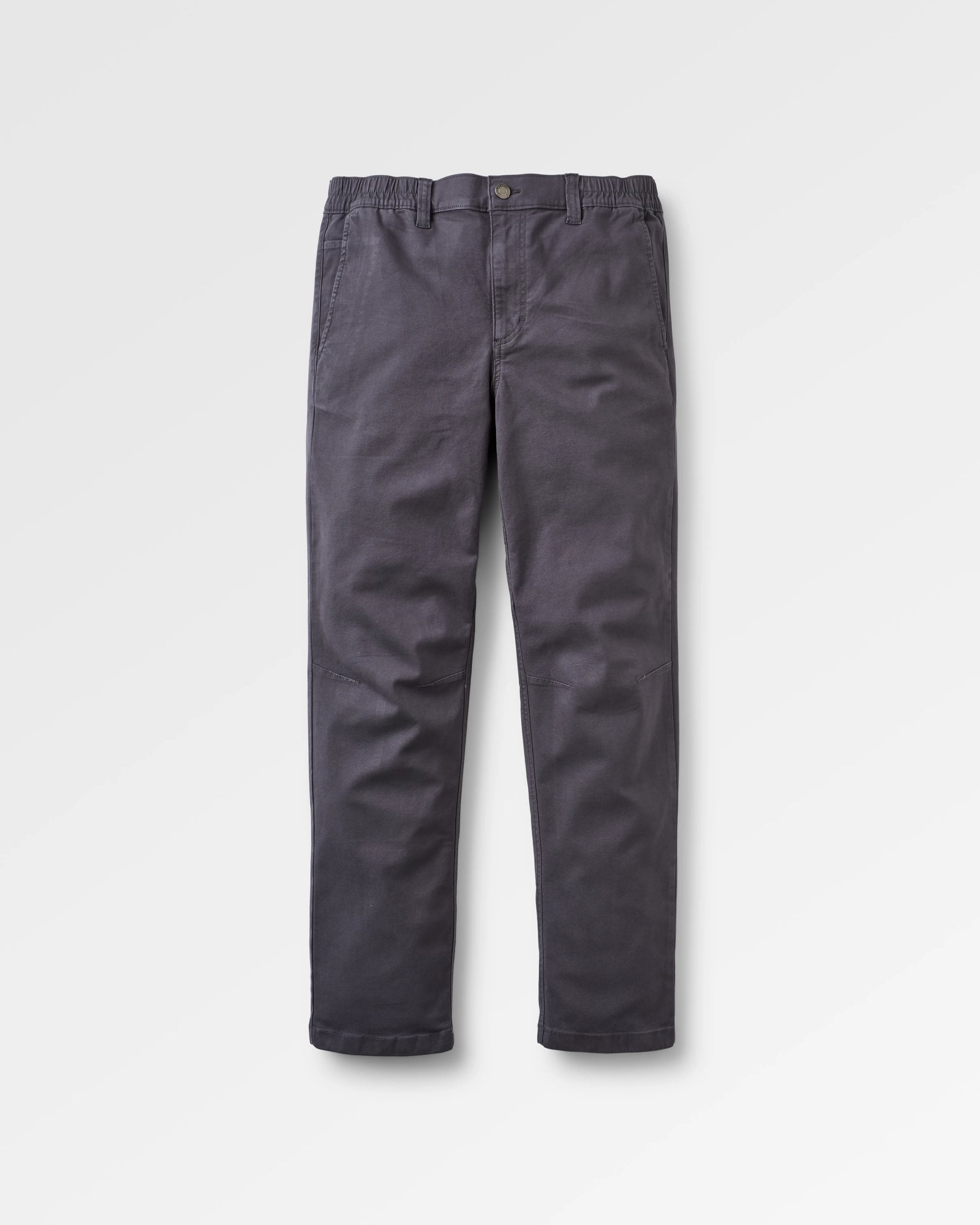 Horizon Comfort Chino - Charcoal - Flatlay