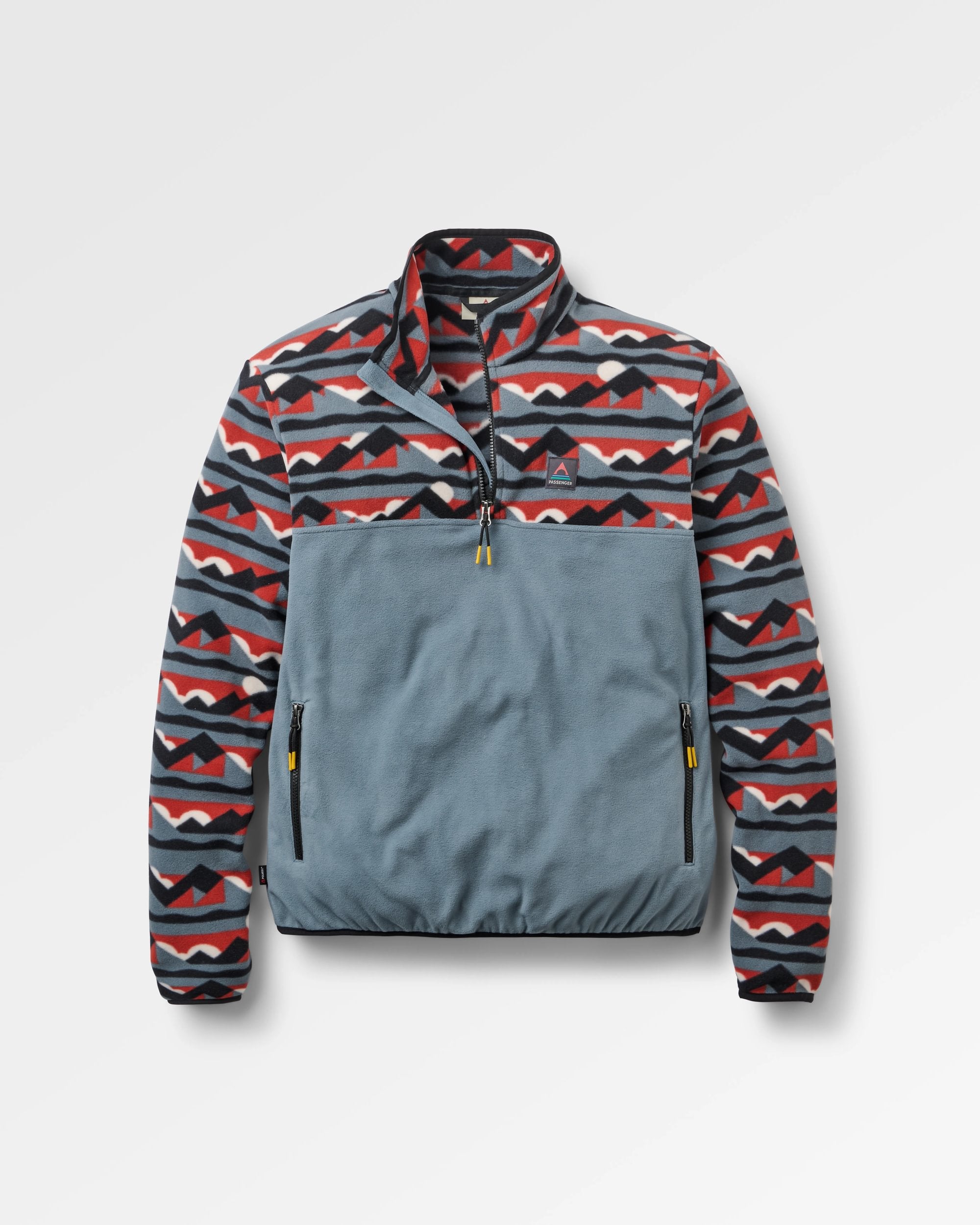 Set Off Polartec® 1/4 Zip Fleece - Views Storm Grey - Flatlay
