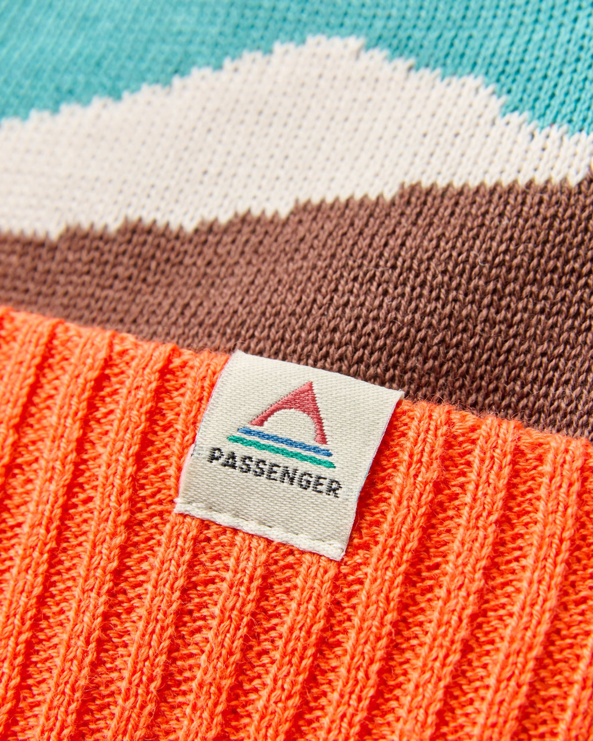 Scenic Bobble Beanie - Scenic Chestnut - Flatlay