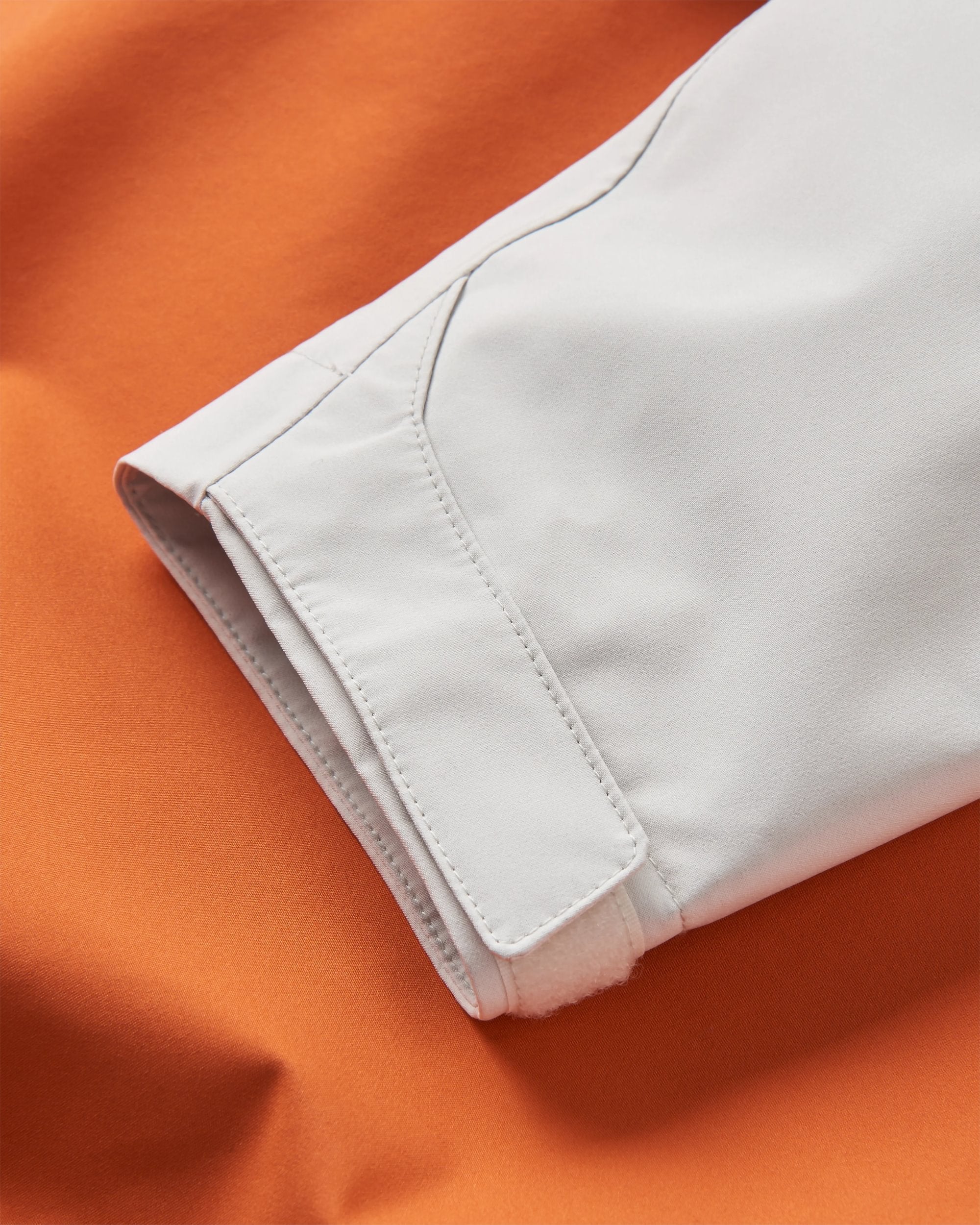 Skyline Recycled Waterproof Anorak - Burnt Orange/Birch - Flatlay