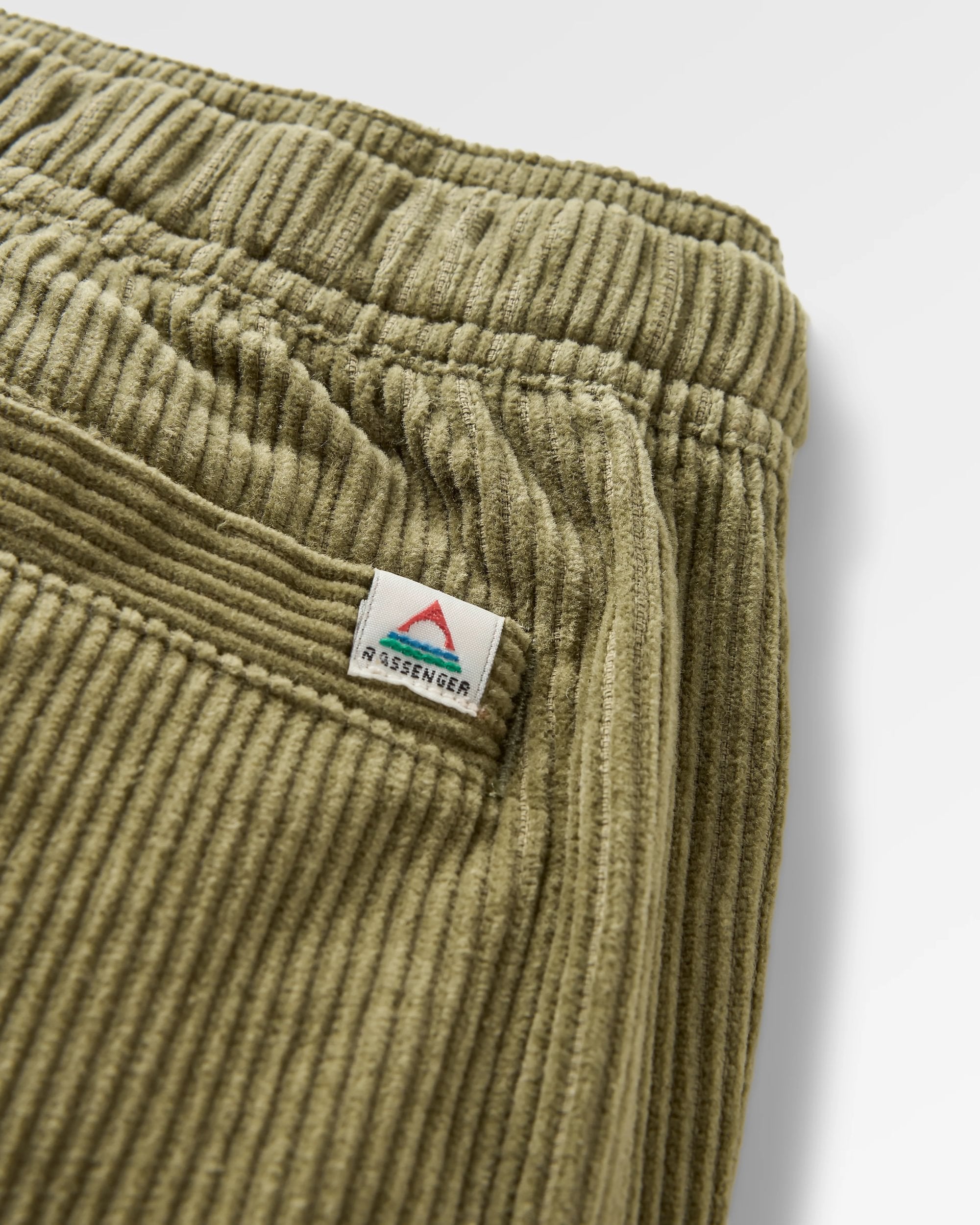 Shack Cord Short - Khaki - Flatlay