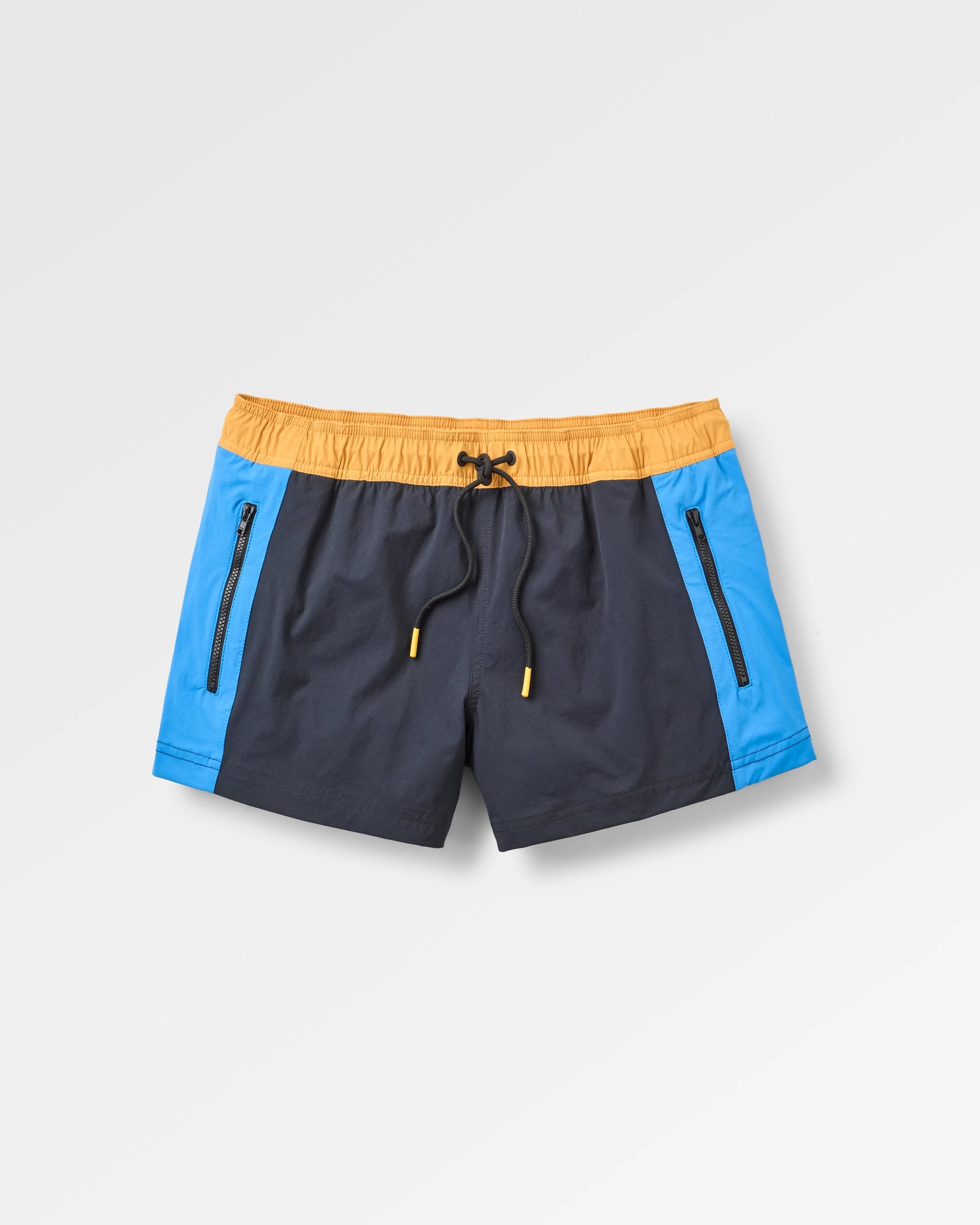 Way Out Netplus® All Purpose Short - Black/Marine Blue - Flatlay