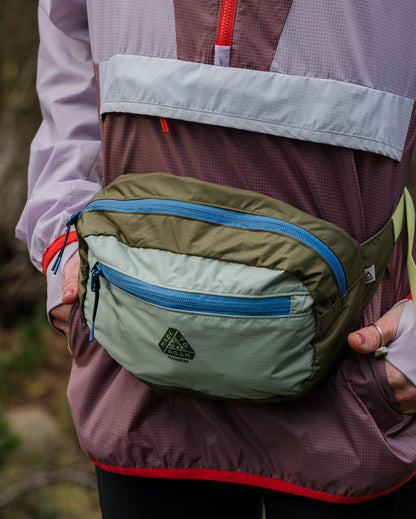 Womens_Trail Light Recycled Hip Pack - Khaki