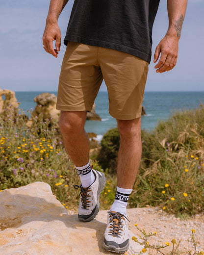 365 All Purpose NetPlus® Short - Caramel Brown - Lifestyle