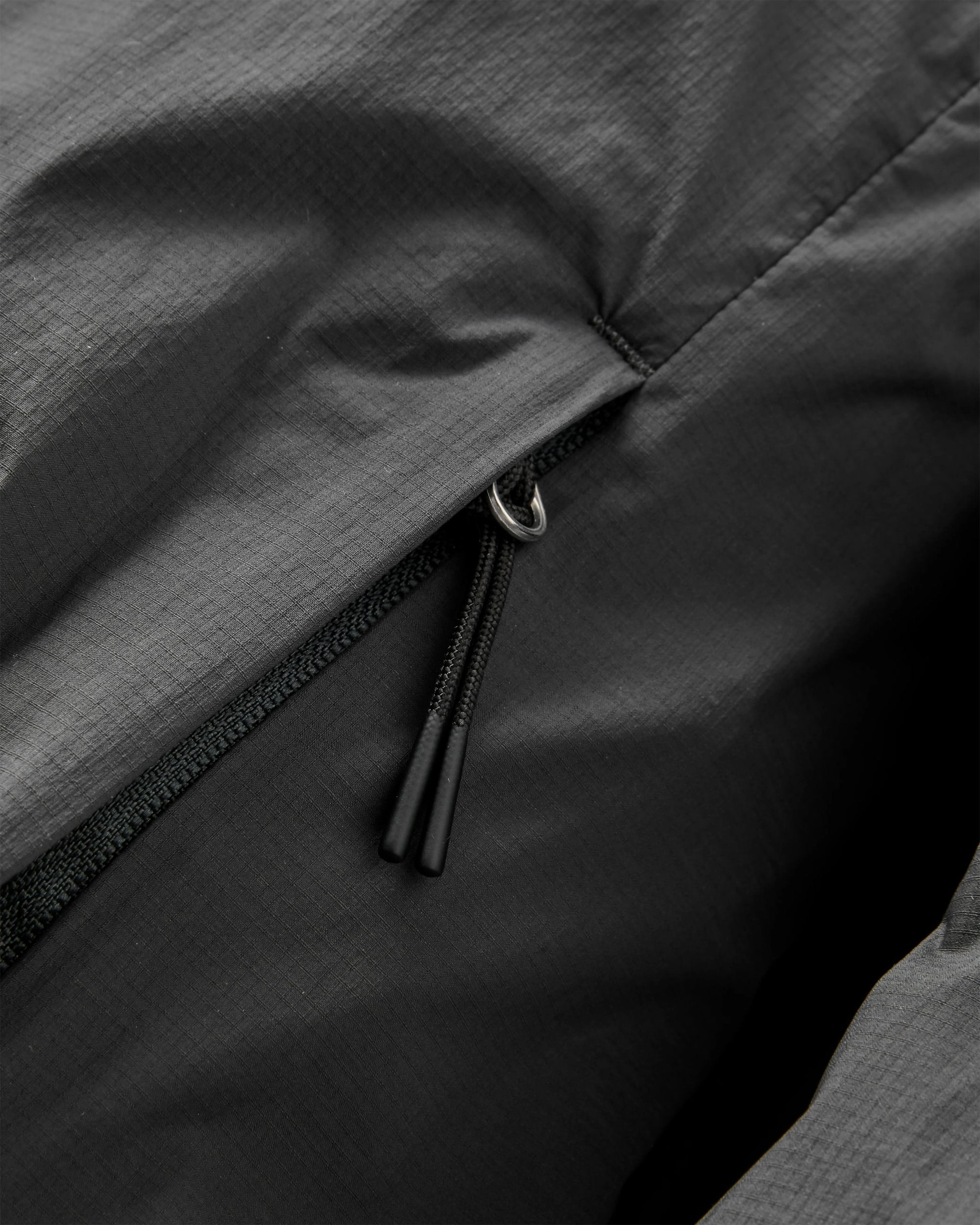 Viento Windshell Jacket - Faded Black - Flatlay