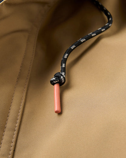 Baltic Recycled Insulated Parka - Caramel/Black - Flatlay