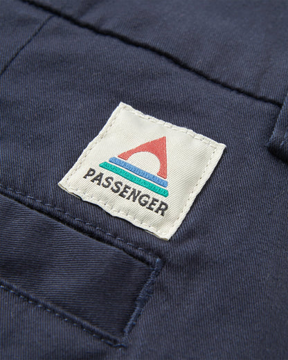 365 Organic Cotton Short - Deep Navy - Flatlay