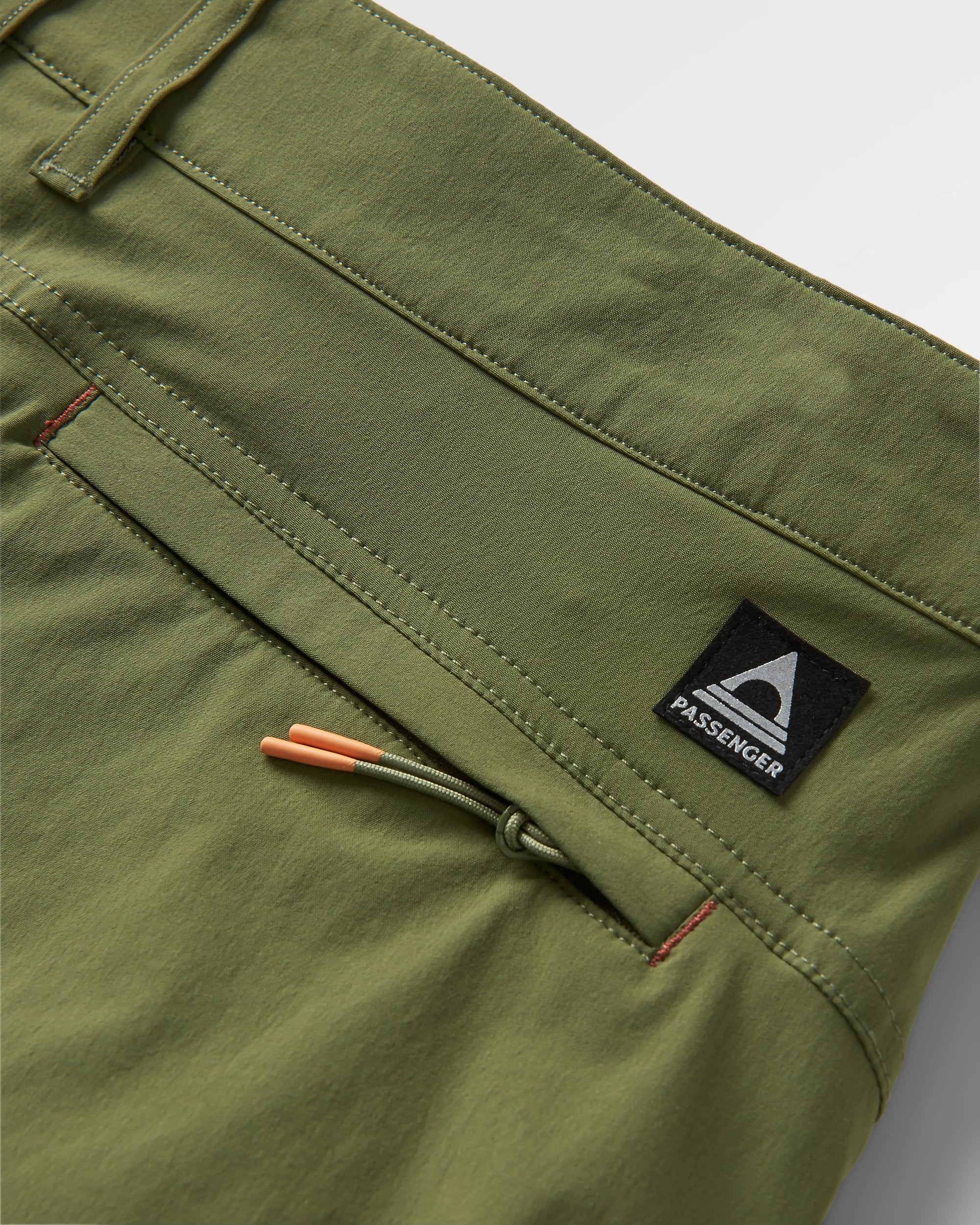 365 Trail Roll-Up Short - Khaki - Flatlay