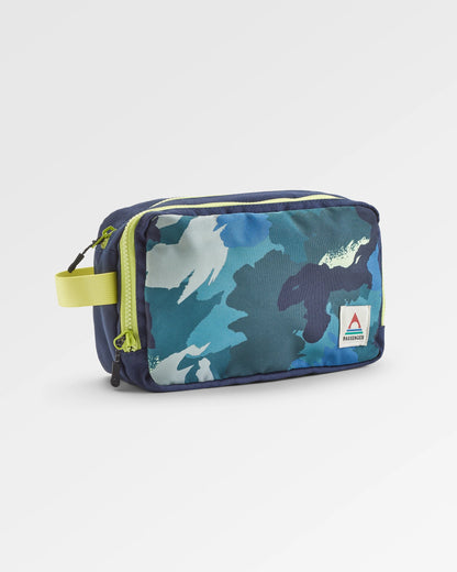 Travel Recycled Wash Kit - Alpine Camo Rain Forest