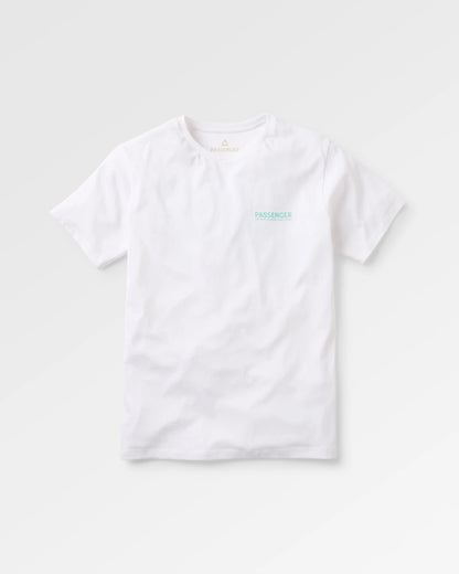 NWB Recycled Cotton T-Shirt - White - Flatlay