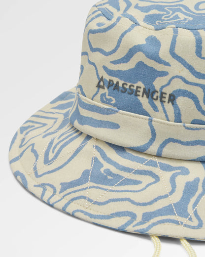 Shaded Organic Bucket Hat - Strata Swirl Birch