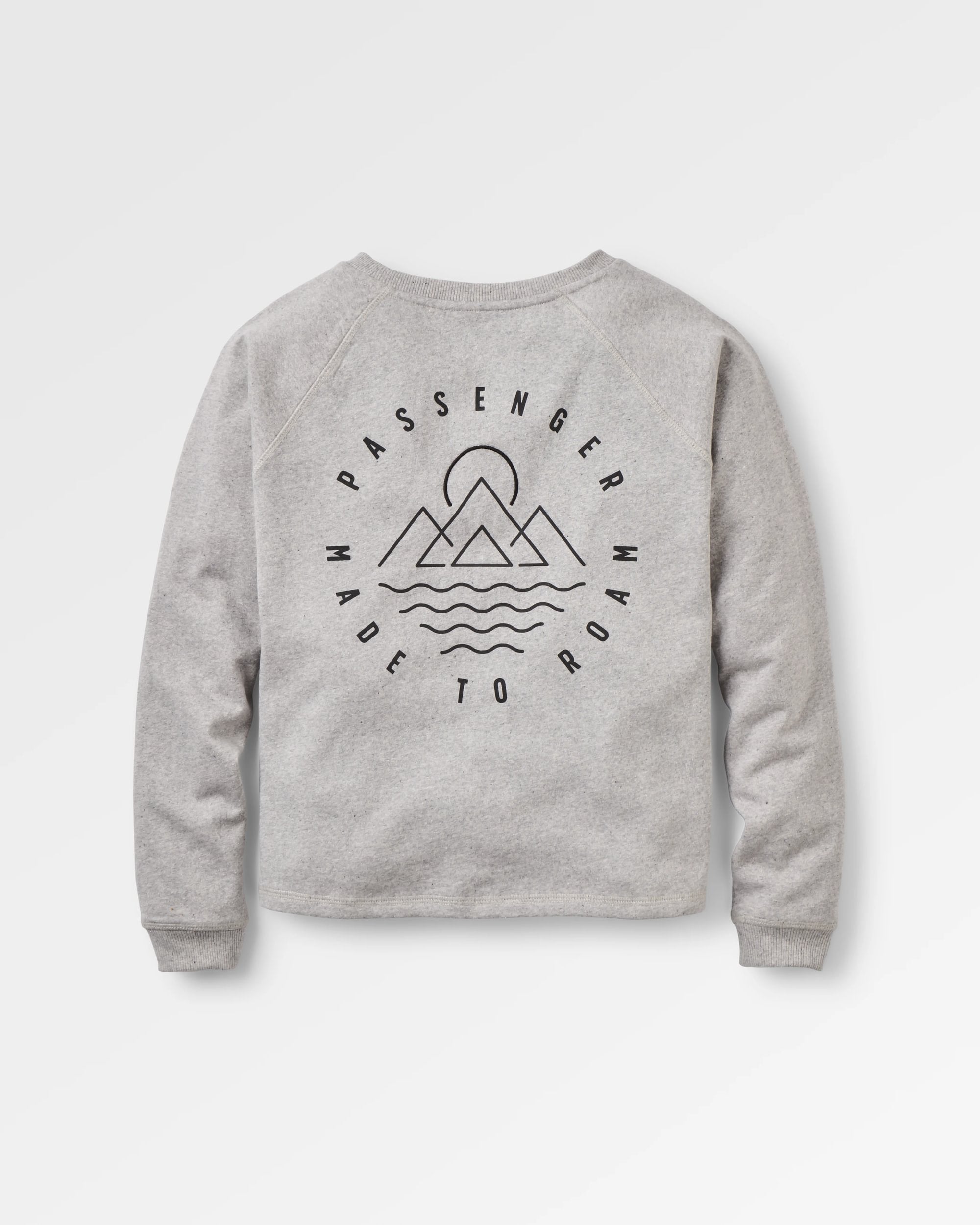 Remote Sweatshirt - Grey Marl - Flatlay