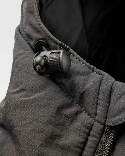 Ocean Insulated Anorak - Faded Black - Flatlay