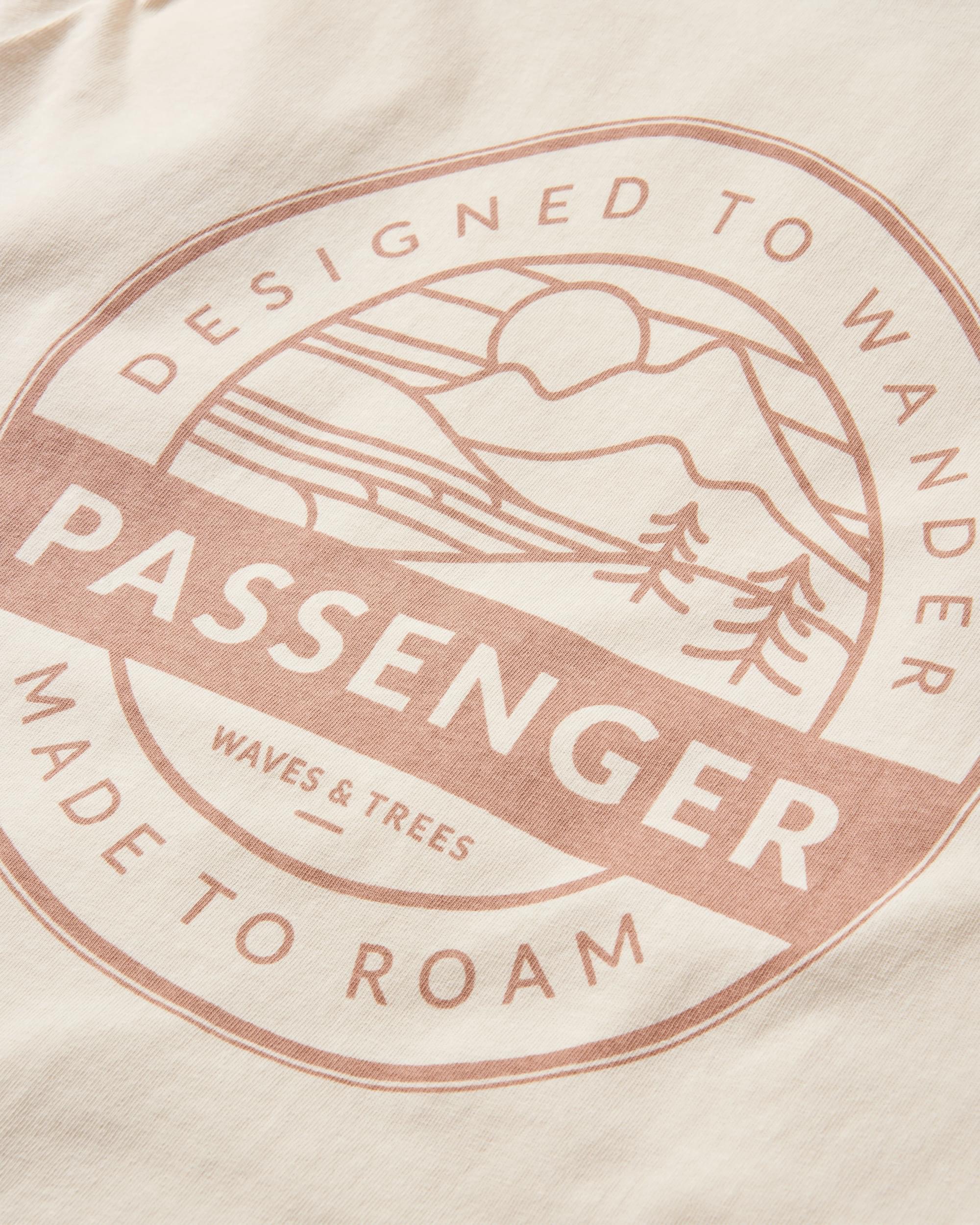 Odyssey Recycled Cotton T-Shirt - Birch - Flatlay