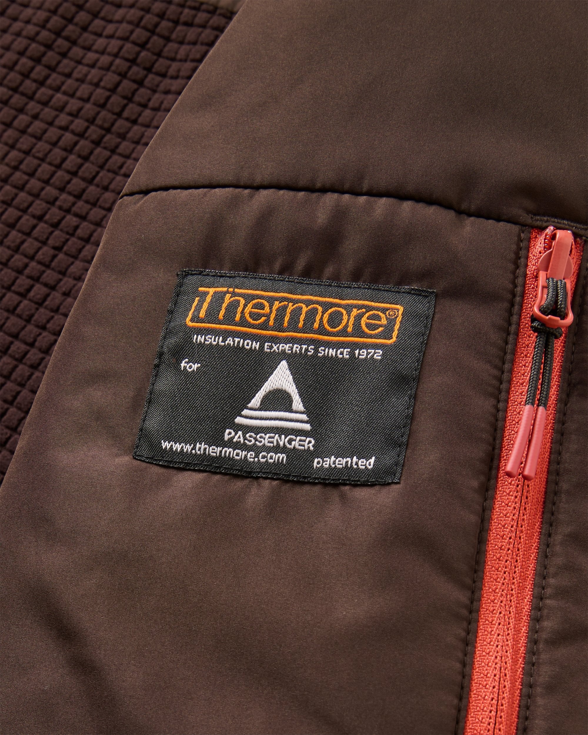 Women's Trailscape Lightweight Insulated Jacket - Espresso - Flatlay