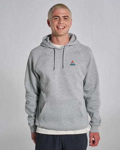 Vita Hoodie - Grey Marl - Studio Model