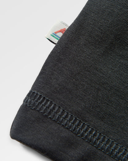 Sedona Recycled Active LS T-Shirt - Black - Flatlay