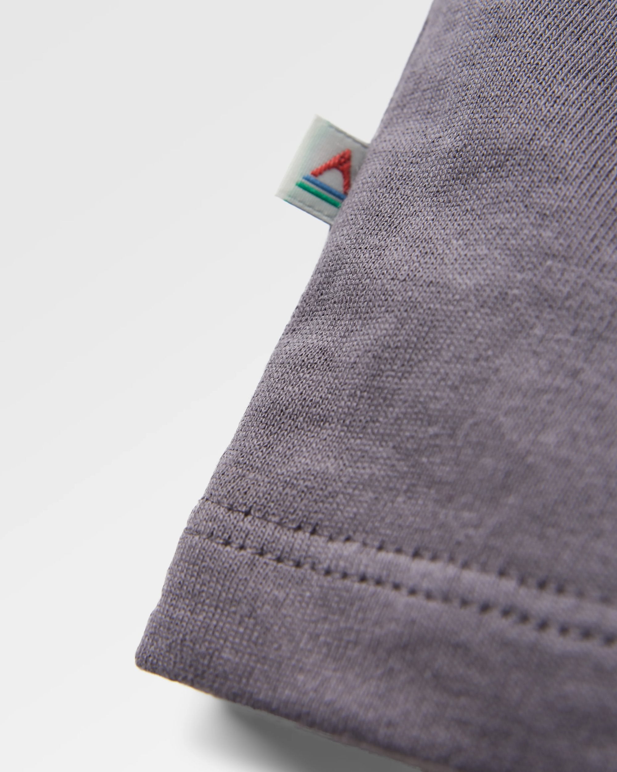 Cactus Recycled Cotton Vest - Faded Black - Flatlay