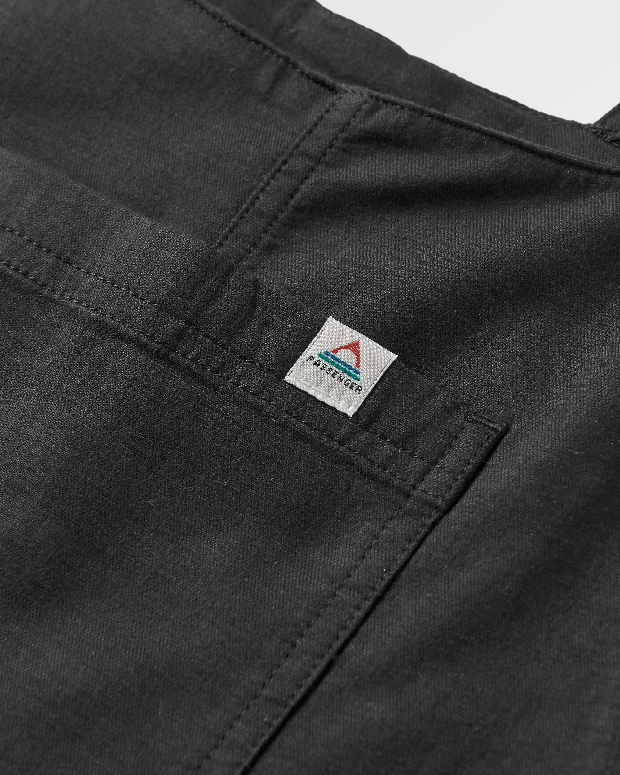 Meadows Organic Cotton Dungarees - Black - Flatlay