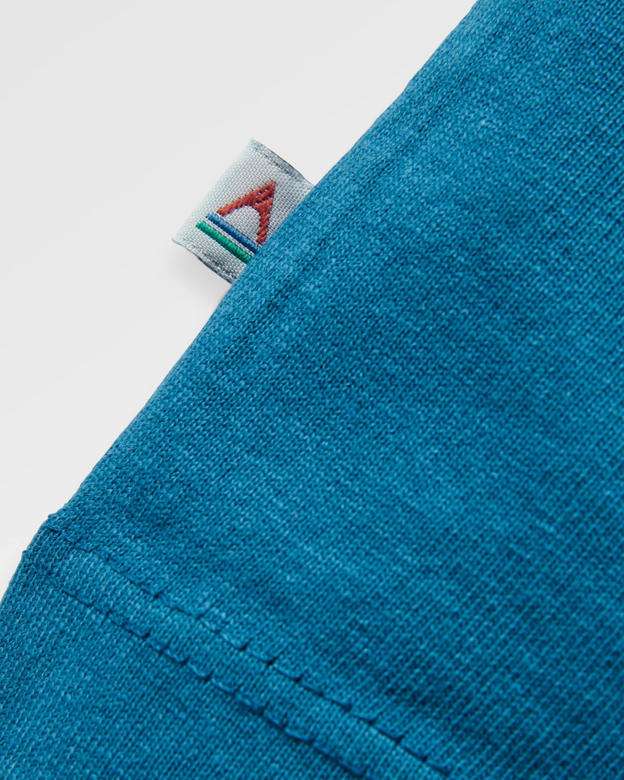 Slow Escape Relaxed Fit T-Shirt - Tidal Blue - Flatlay