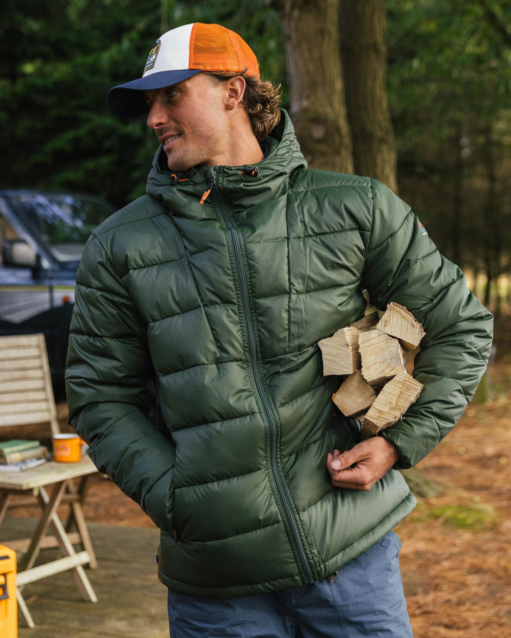 Flynn Recycled Insulated Jacket - Fir Tree - Lifestyle