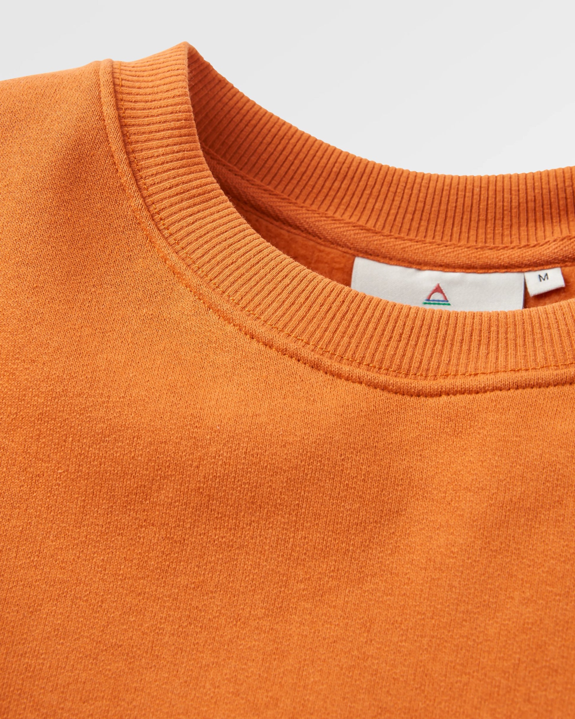 Escapism Sweatshirt - Sunset Orange - Flatlay