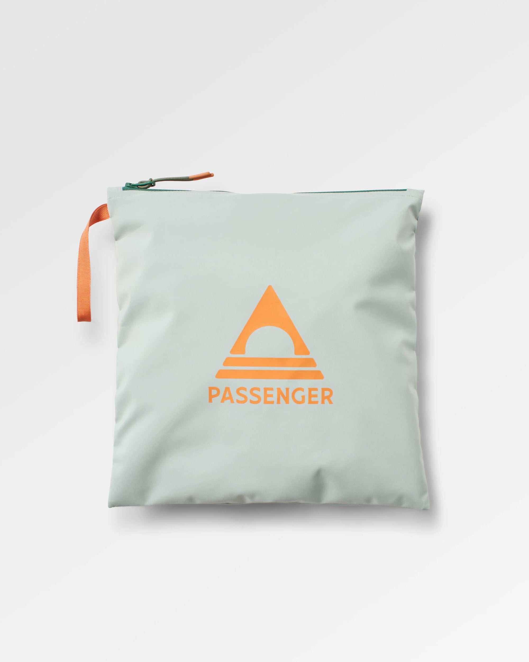 Rainstorm Recycled Waterproof Jacket - Deep Sea/Surf Spray - Flatlay