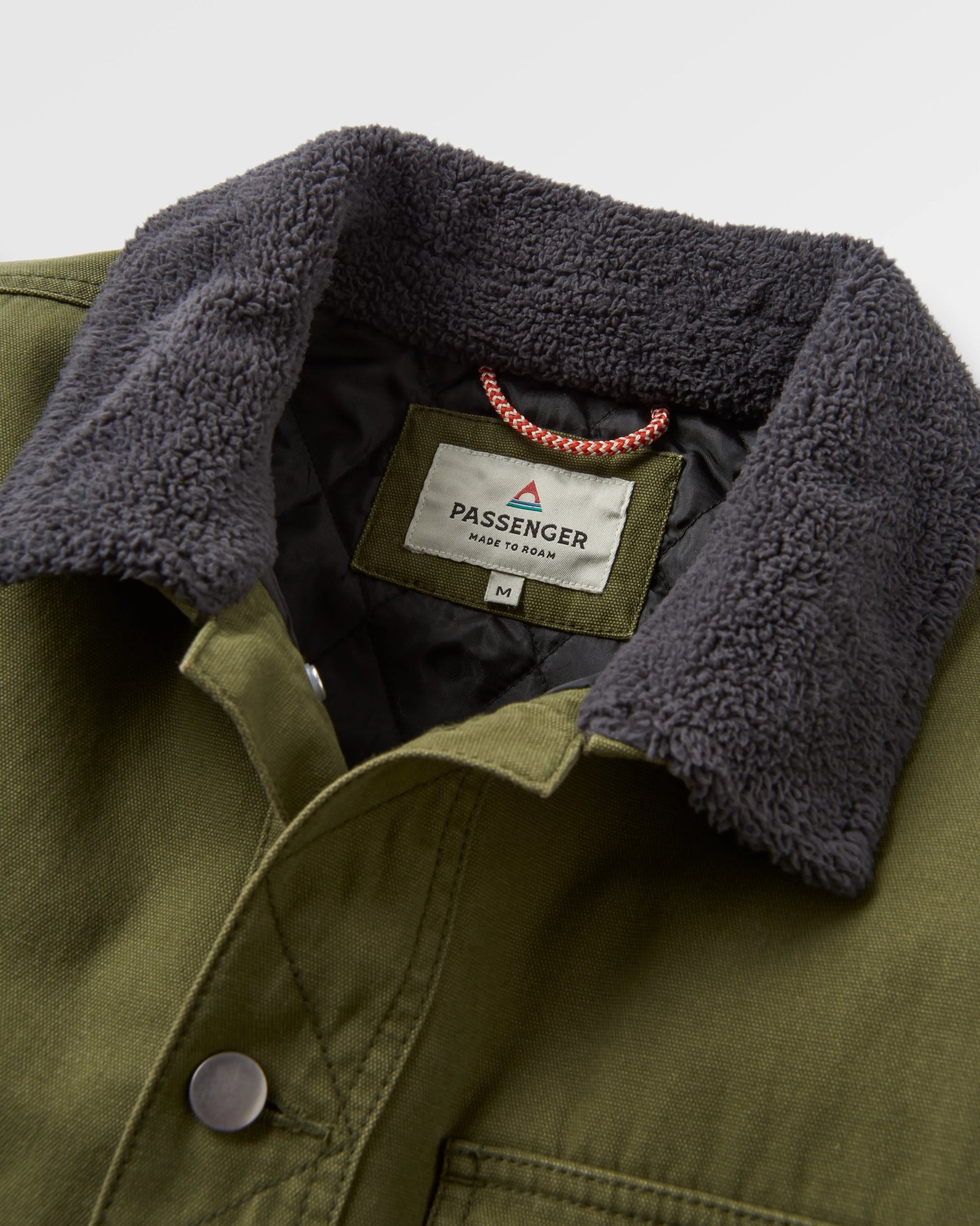 Falcon Organic Canvas Jacket - Khaki