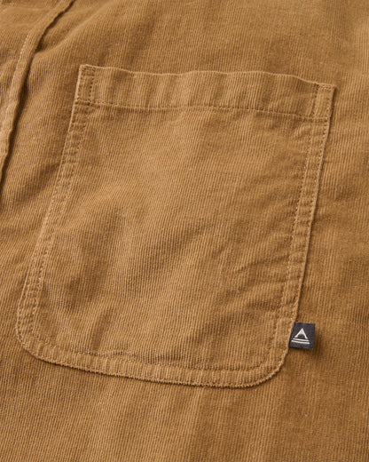 Backcountry Cord Light Shirt - Caramel - Flatlay
