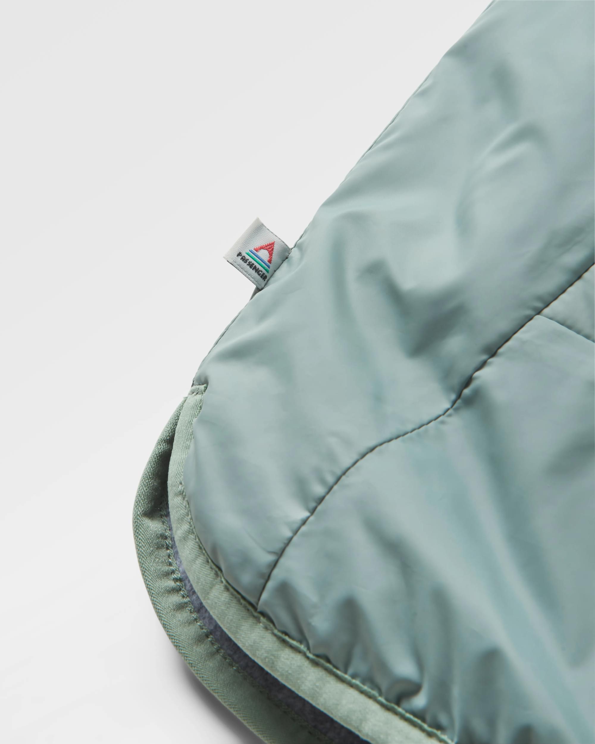 Moonlight Recycled Insulated Vest - Pistachio - Flatlay