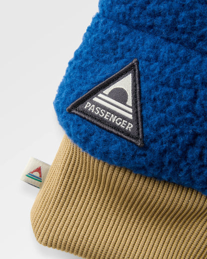 Avalanche Sherpa Mittens - Blue Navy - Flatlay