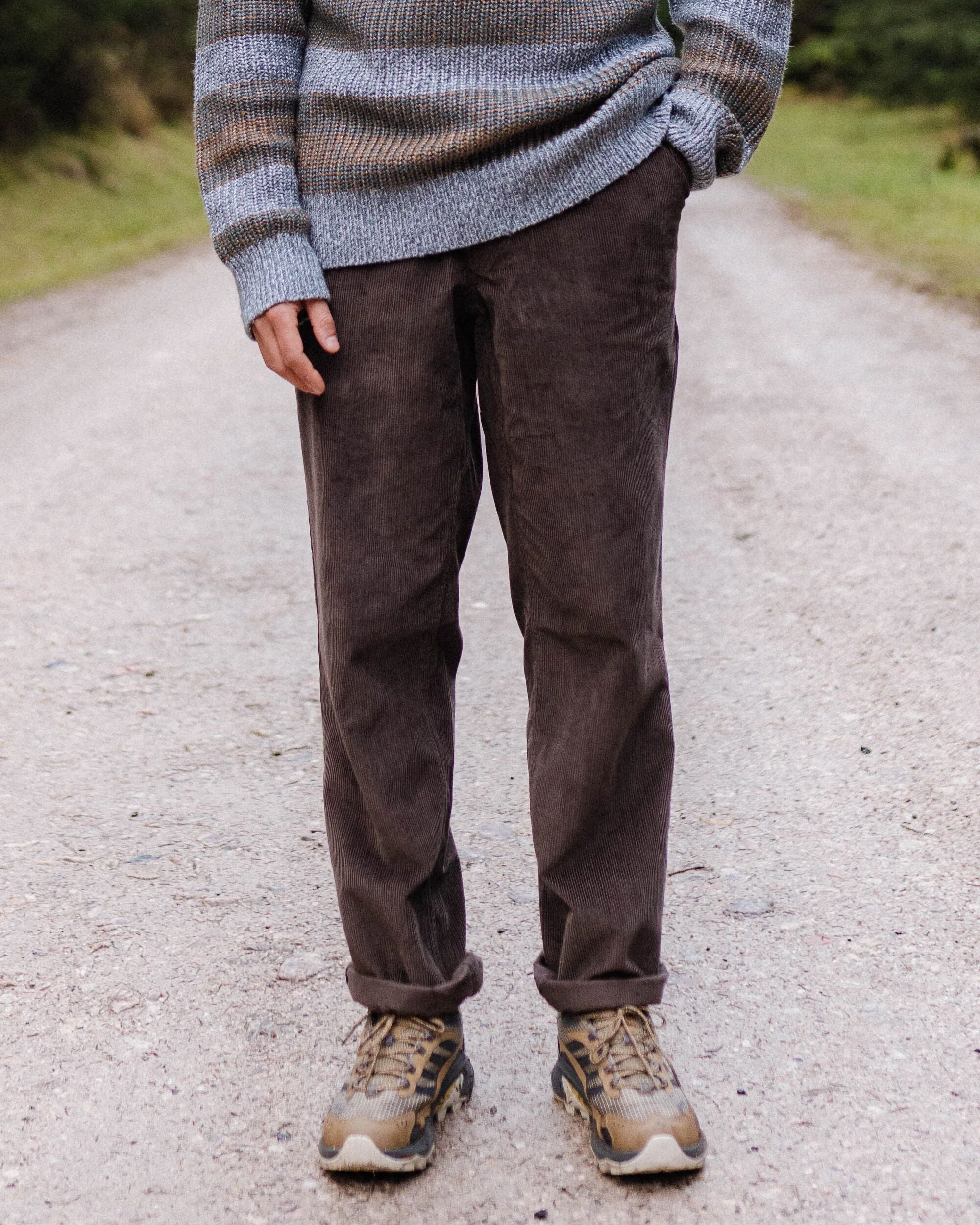 Adventurer Cord Trouser - Espresso - Lifestyle