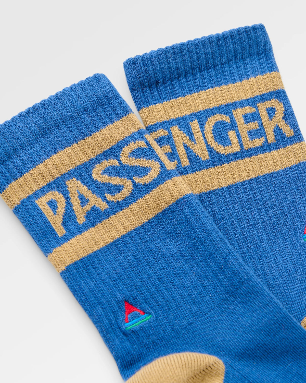 Classic Passenger Crew Socks - Blue Navy - Flatlay