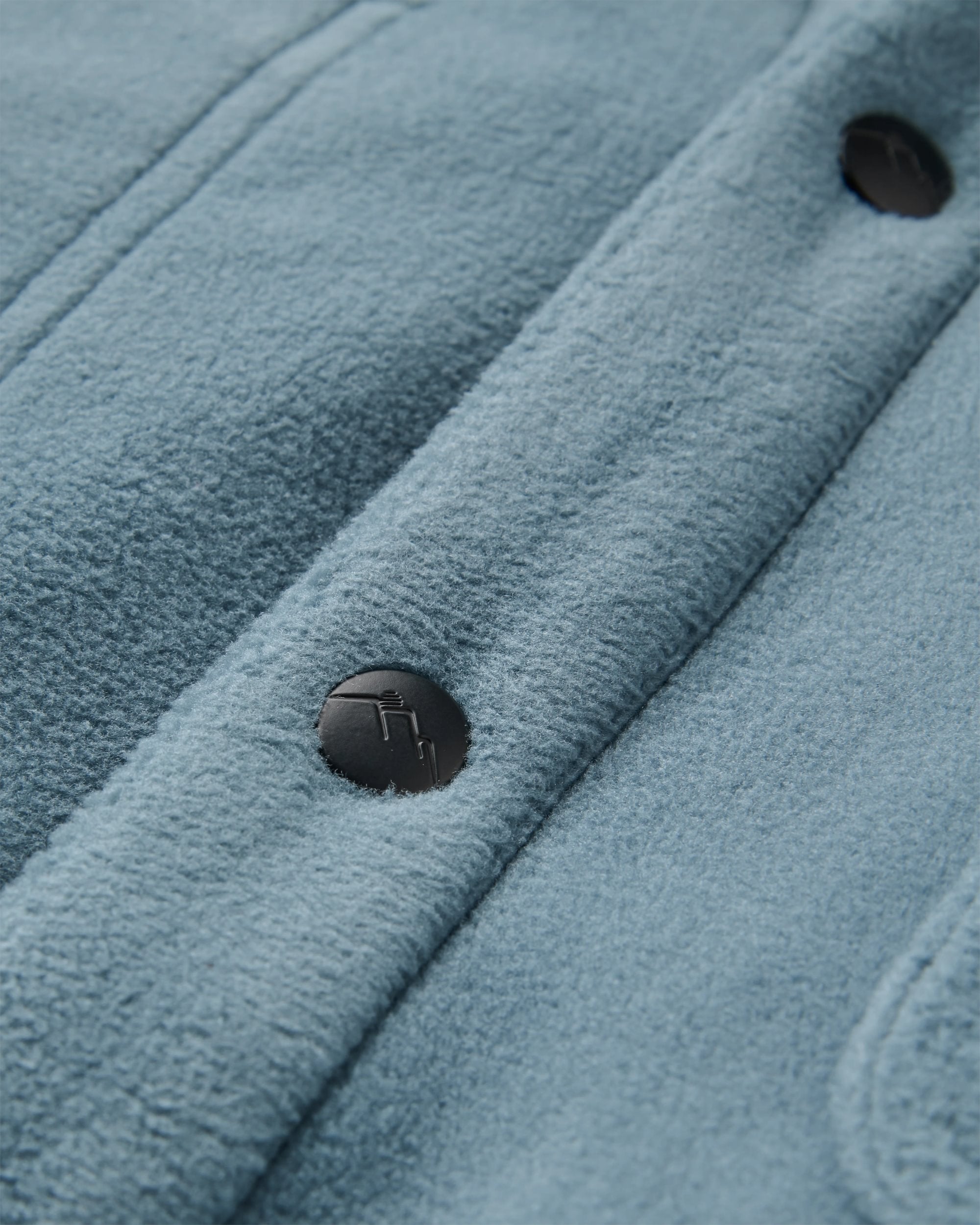 Adapt Polartec® Overshirt - Stormy Blue - Flatlay