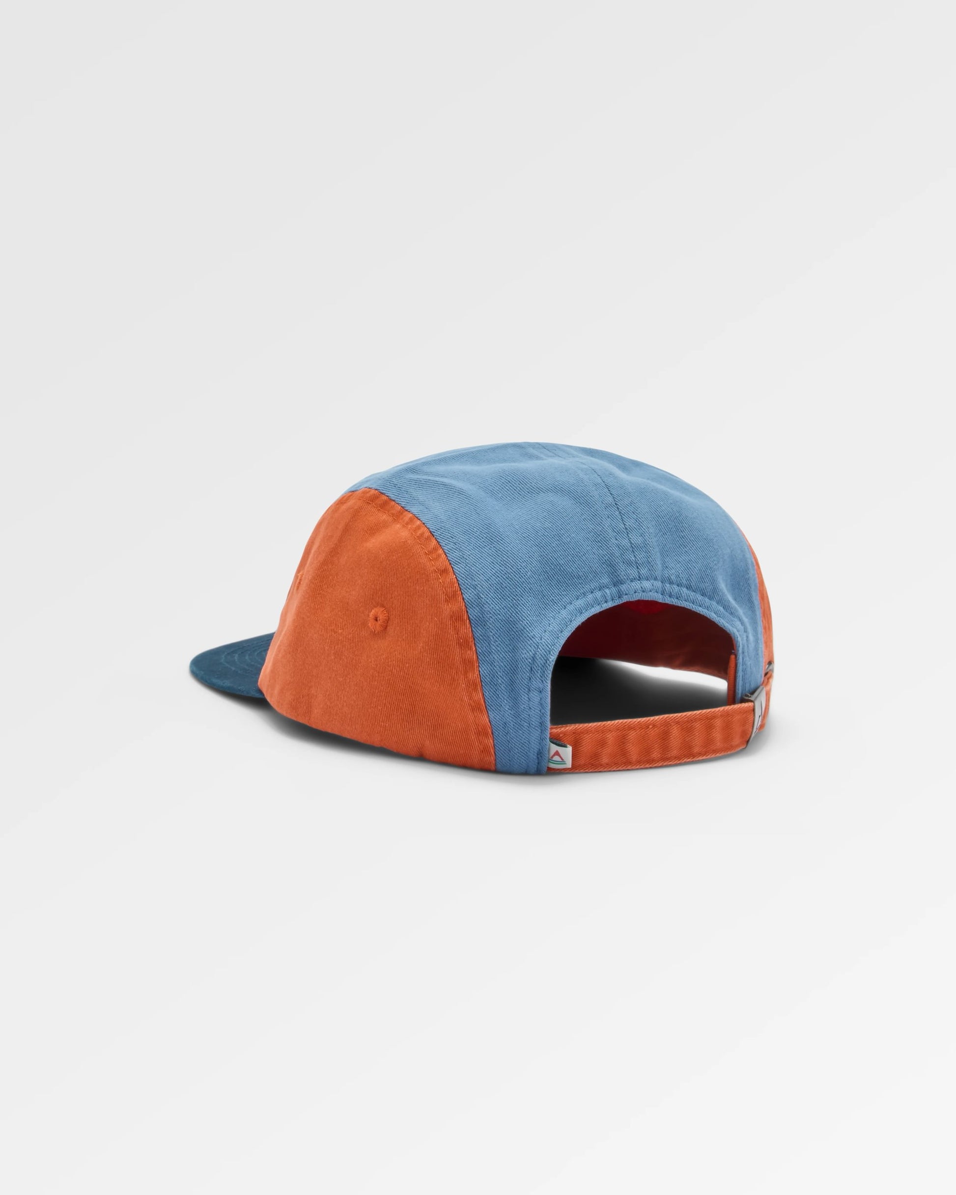 Fixie Recycled 5 Panel Cap - Sunrise Orange/ Moonlight Blue Multi