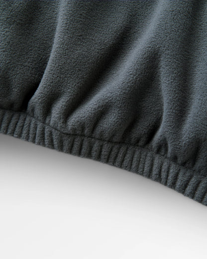 Ayla Micro Polartec® Fleece - Black - Flatlay